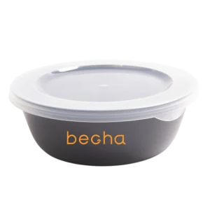 graue Mehrweg Bowl von becha für Kantine, Restaurants, Metzgereien und Böckereien.